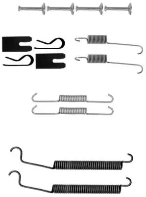 Handler.Part Accessory kit, brake shoes TEXTAR 97037400 1