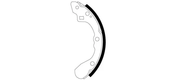 Handler.Part Brake shoe set TEXTAR 91035000 1