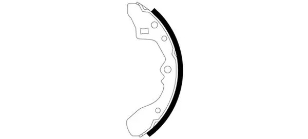 Handler.Part Brake shoe set TEXTAR 91034900 1