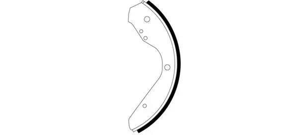 Handler.Part Brake shoe set TEXTAR 91012400 1