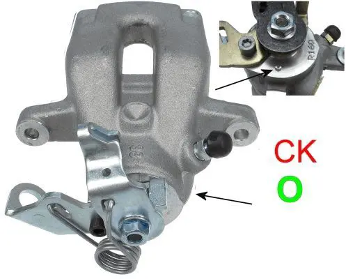 Handler.Part Brake caliper TEXTAR 38183200 1