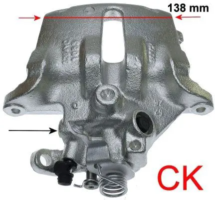 Handler.Part Brake caliper TEXTAR 38082100 1