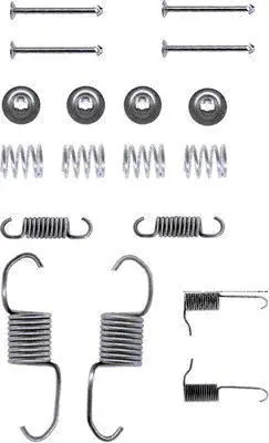 Handler.Part Accessory kit, brake shoes TEXTAR 97007400 1