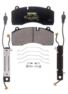 Handler.Part Brake pad set, disc brake TEXTAR 2918101 1