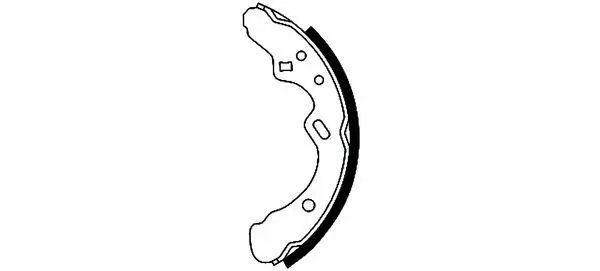 Handler.Part Brake shoe set TEXTAR 91039900 1