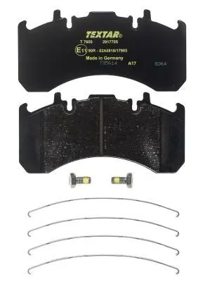 Handler.Part Brake pad set, disc brake TEXTAR 2917705 1