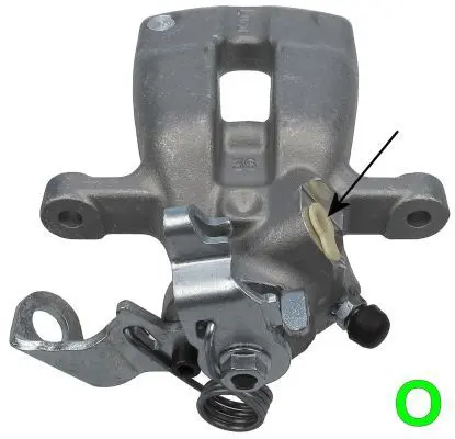 Handler.Part Brake caliper TEXTAR 38038100 1