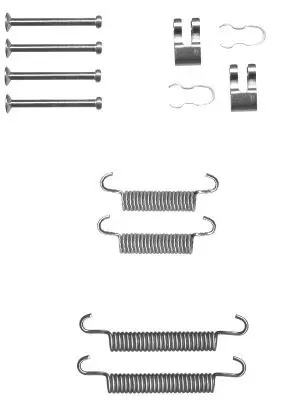 Handler.Part Accessory kit, parking brake shoes TEXTAR 97038000 1