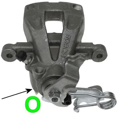 Handler.Part Brake caliper TEXTAR 38047800 1