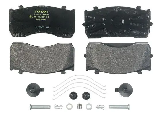 Handler.Part Brake pad set, disc brake TEXTAR 2918303 1