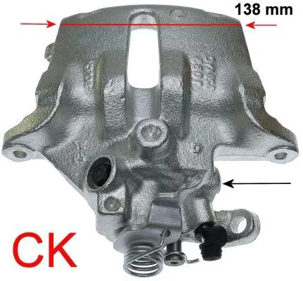 Handler.Part Brake caliper TEXTAR 38082200 1