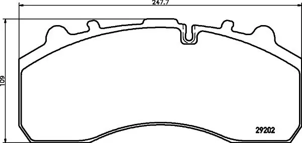 Handler.Part Brake pad set, disc brake TEXTAR 2920216 1