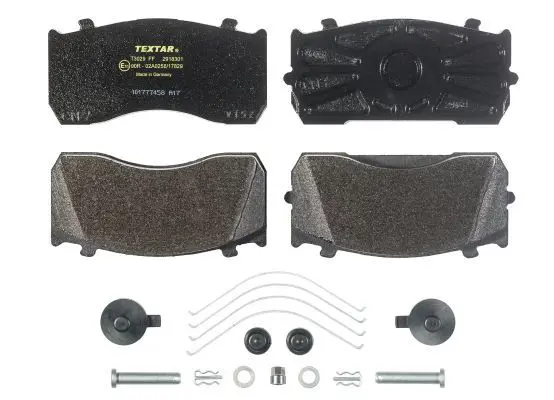 Handler.Part Brake pad set, disc brake TEXTAR 2918301 1