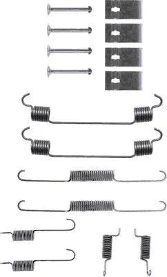 Handler.Part Accessory kit, brake shoes TEXTAR 97006100 1