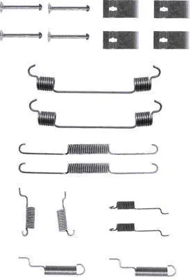 Handler.Part Accessory kit, brake shoes TEXTAR 97011000 1