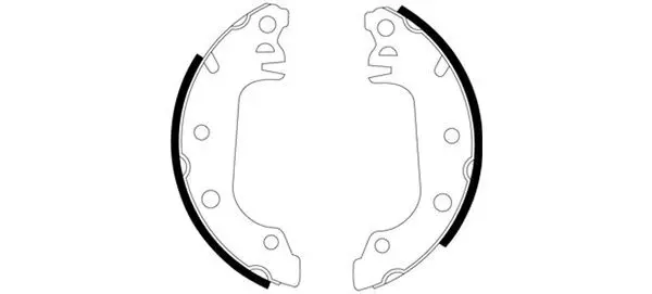 Handler.Part Brake shoe set TEXTAR 91012900 1