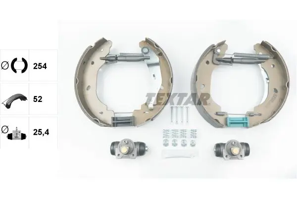 Handler.Part Brake shoe set TEXTAR 84059100 2