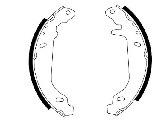 Handler.Part Brake shoe set TEXTAR 91037400 1