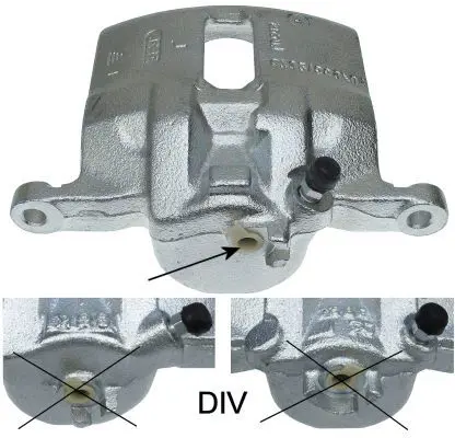 Handler.Part Brake caliper TEXTAR 38117200 1