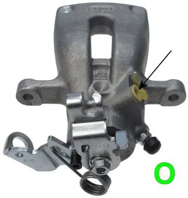 Handler.Part Brake caliper TEXTAR 38130700 1