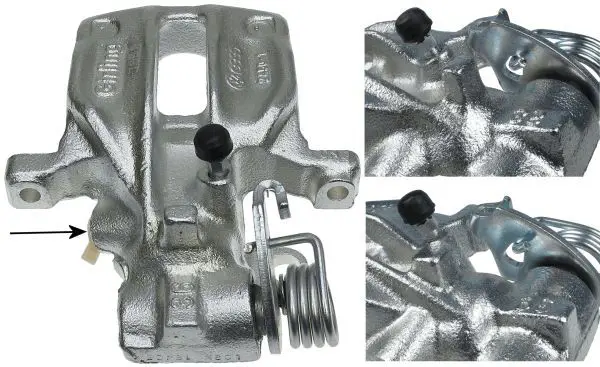 Handler.Part Brake caliper TEXTAR 38039900 1