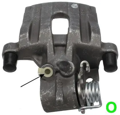 Handler.Part Brake caliper TEXTAR 38041000 1