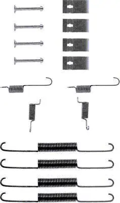 Handler.Part Accessory kit, brake shoes TEXTAR 97005400 1