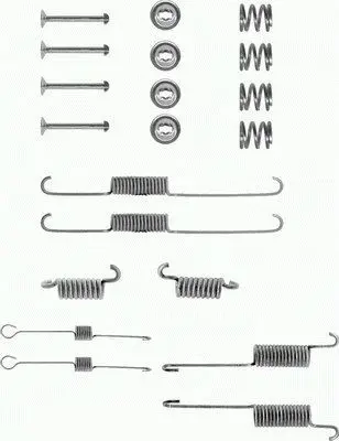 Handler.Part Accessory kit, brake shoes TEXTAR 97000800 1