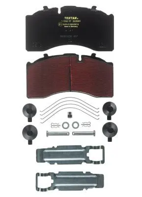 Handler.Part Brake pad set, disc brake TEXTAR 2926901 1