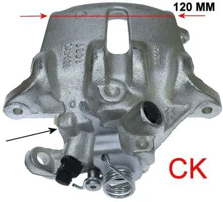 Handler.Part Brake caliper TEXTAR 38075700 1