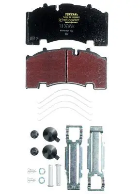 Handler.Part Brake pad set, disc brake TEXTAR 2930801 1