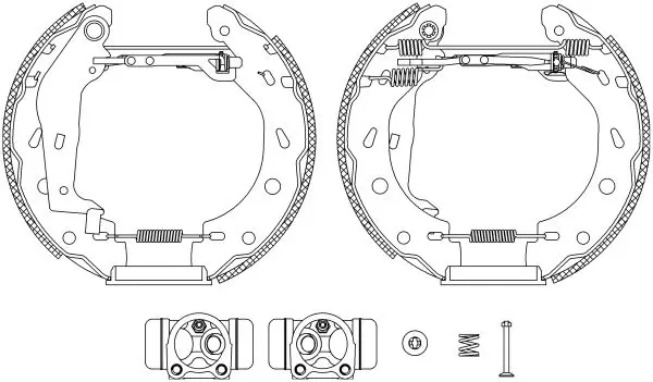 Handler.Part Brake shoe set TEXTAR 84057401 1