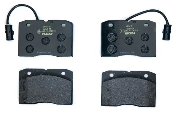 Handler.Part Brake pad set, disc brake TEXTAR 2904101 1