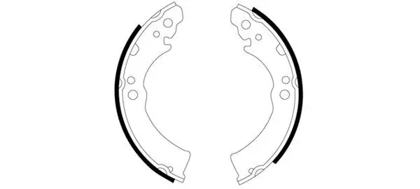 Handler.Part Brake shoe set TEXTAR 91032200 1