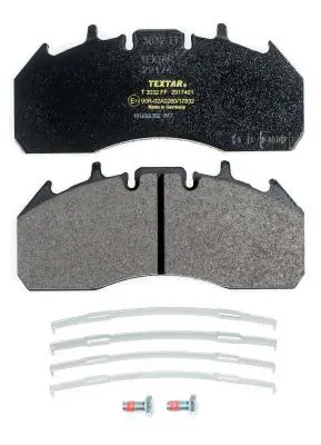 Handler.Part Brake pad set, disc brake TEXTAR 2917401 1