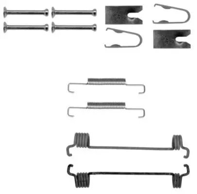 Handler.Part Accessory kit, parking brake shoes TEXTAR 97035900 1