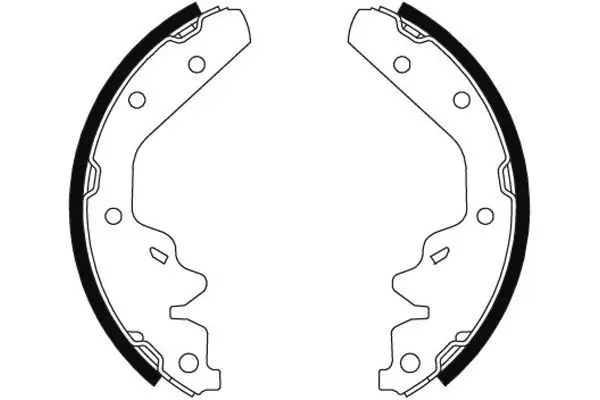 Handler.Part Brake shoe set TEXTAR 91063800 1