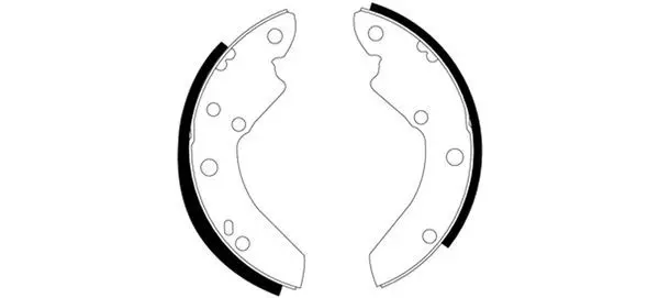 Handler.Part Brake shoe set TEXTAR 91027100 1