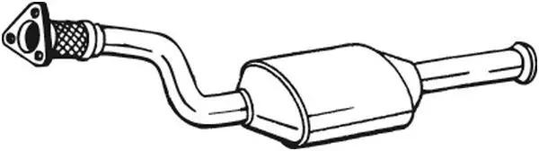 Handler.Part Catalytic converter BOSAL 099737 1