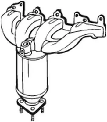 Handler.Part Catalytic converter BOSAL 090748 1