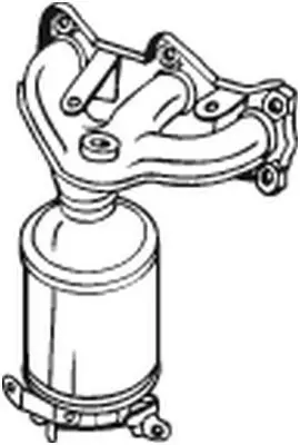 Handler.Part Catalytic converter BOSAL 090709 1