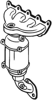 Handler.Part Catalytic converter BOSAL 090181 1