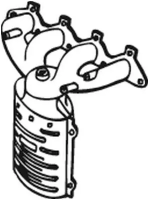 Handler.Part Catalytic converter BOSAL 090525 1