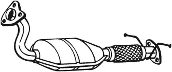 Handler.Part Catalytic converter BOSAL 090580 1