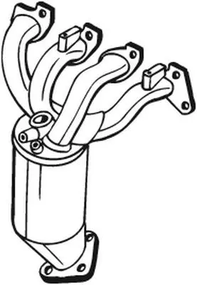 Handler.Part Catalytic converter BOSAL 090721 1