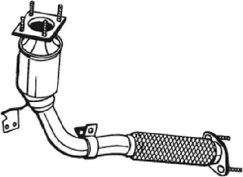 Handler.Part Catalytic converter BOSAL 099289 1