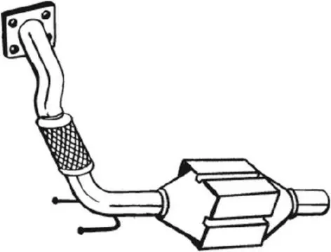 Handler.Part Catalytic converter BOSAL 099324 1