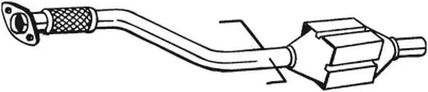 Handler.Part Catalytic converter BOSAL 099512 1