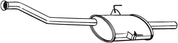 Handler.Part Middle silencer BOSAL 200801 1