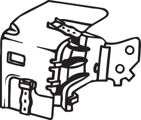 Handler.Part Rubber strip, exhaust system BOSAL 255906 1